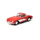 Masinuta metalica Chevrolet Corvette 1957, 13 cm, 3 ani+, Kinsmart 674581