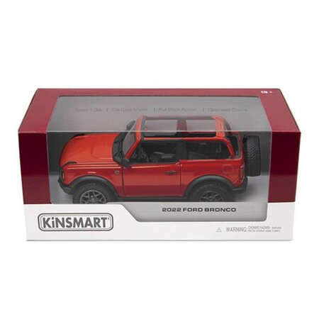Masinuta metalica Ford Bronco, 13 cm, 3 ani+, Kinsmart 674618