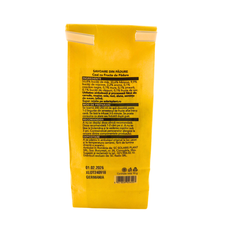 Ceai cu fructe de padure, 90 g, Solaris 674675