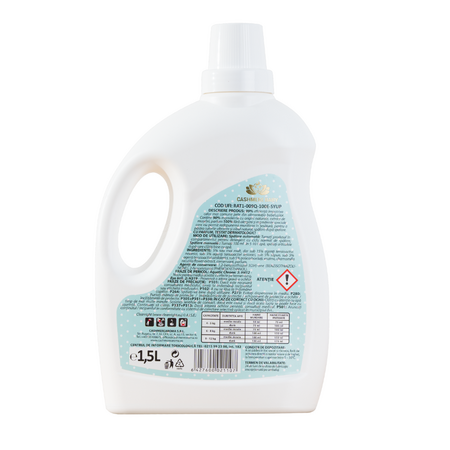 Detergent rufe albe si colorate Sensitive Baby Powder, 1.5 litri, Cashmere Aroma 674709