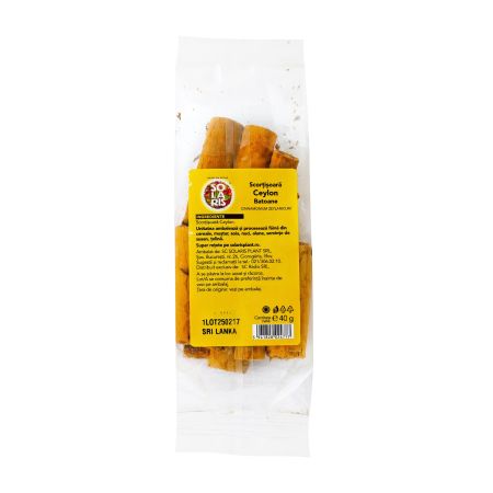Batoane de scortisoara Ceylon, 40 g, Solaris 747105