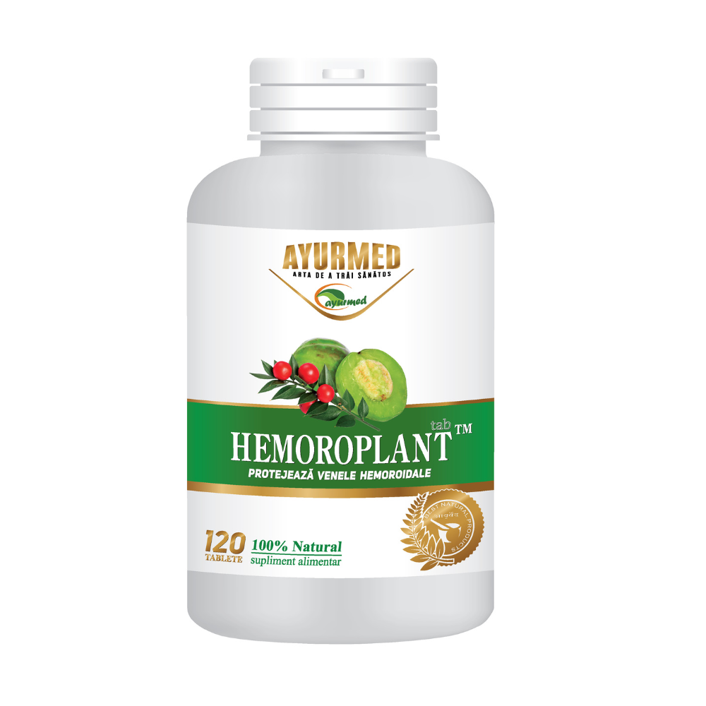 Hemoroplant, 120 tablete, Ayurmed