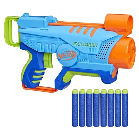 Blaster Nerf Elite Jr Explorer, +6 ani, Hasbro 675092