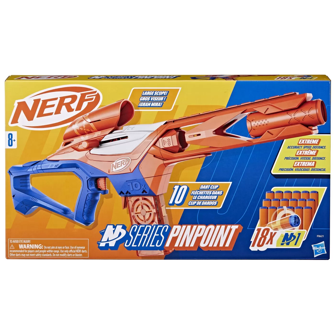 Blaster Nerf N Series Pinpoint, +8 ani, Hasbro