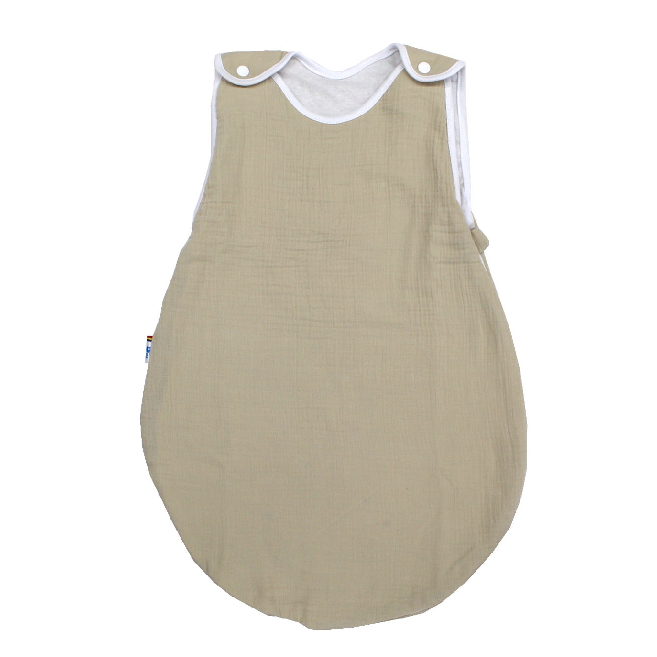 Sac de dormit din bumbac Bej, 3 - 6 luni, Baltic Bebe