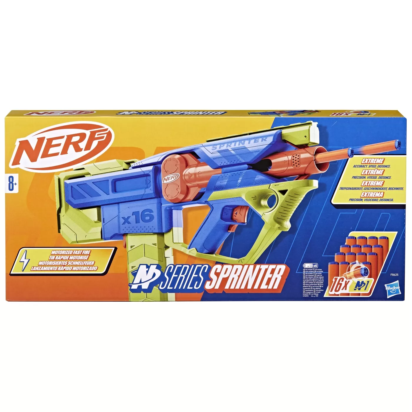 Blaster Nerf N Series Sprinter, +8 ani, Hasbro