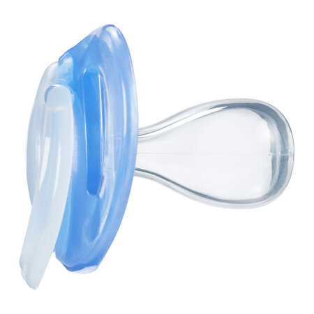 Suzete ortodontice Night Time, 18-36 luni, 2 bucati, Albastru, Tommee Tippee 675218