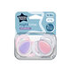 Suzete ortodontice Night Time, 18-36 luni, 2 bucati, Roz, Tommee Tippee 675229