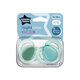 Suzete ortodontice Night Time, 18-36 luni, 2 bucati, Verde, Tommee Tippee 675235