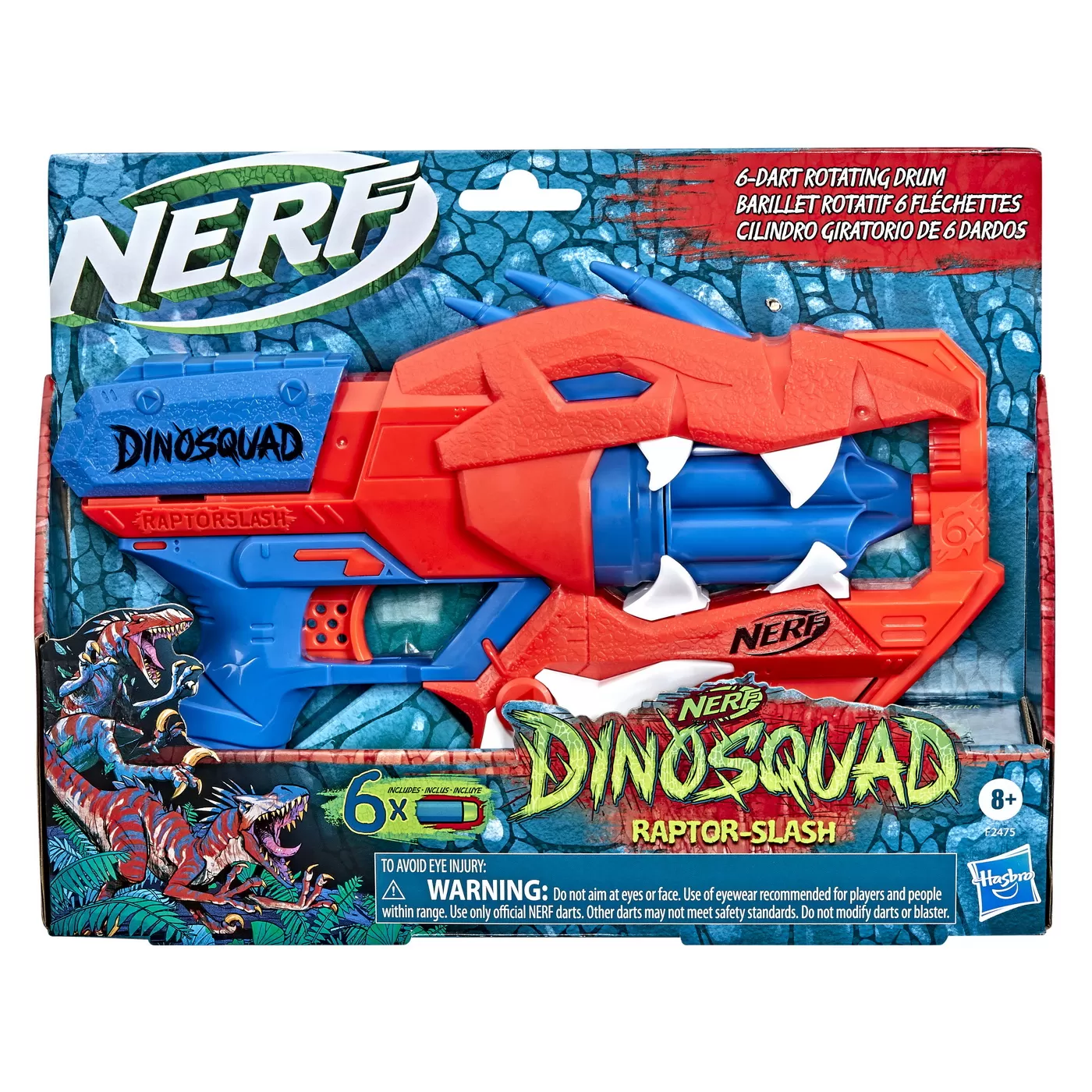 Blaster Nerf Raptor Slash, +8 ani, Hasbro