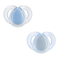 Suzete de noapte Night Time, 6-18 luni, Albastru, 2 bucati, Tommee Tippee