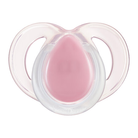Suzete ortodontice Night Time, 6-18 luni, 2 bucati, Roz, Tommee Tippee 675264
