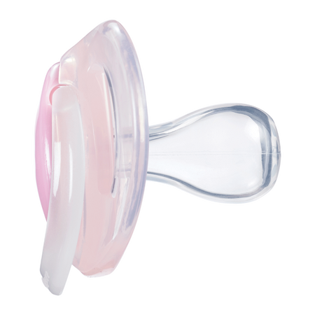 Suzete ortodontice Night Time, 6-18 luni, 2 bucati, Roz, Tommee Tippee 675265