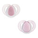 Suzete ortodontice Night Time, 6-18 luni, 2 bucati, Roz, Tommee Tippee 675263