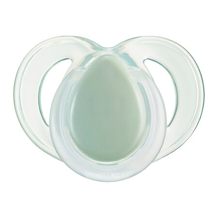 Suzete ortodontice Night Time, 6-18 luni, 2 bucati, Verde, Tommee Tippee 675270