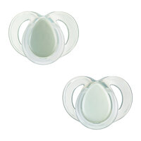 Suzete de noapte Night Time, 6-18 luni, Verde, 2 bucati, Tommee Tippee