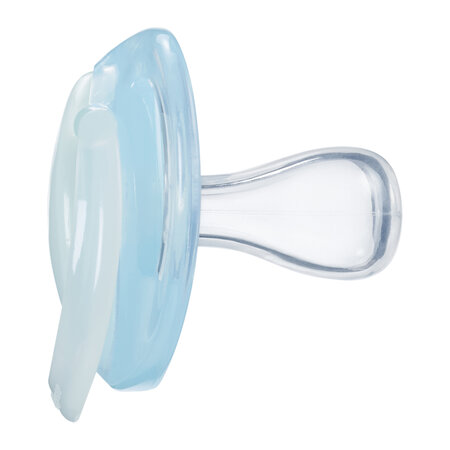 Suzete ortodontice Night Time, 0-6 luni, 2 bucati, Albastru, Tommee Tippee 675278