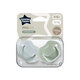 Suzete ortodontice Moda, 0-6 luni, 2 bucati, Albstru/Verde, Tommee Tippee 675307