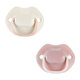 Suzete ortodontice Moda, 0-6 luni, 2 bucati, Bej/Roz, Tommee Tippee 675318