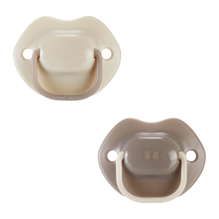 Suzete ortodontice Moda, 18-36 luni, 2 bucati, Bej, Tommee Tippee 675330