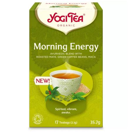 Ceai bio Morning Energy, 17 pliculete, Yogi Tea