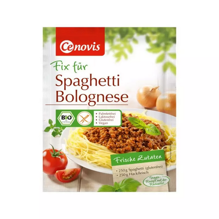 Mix Bio pentru spaghete Bolognese, 40 g, Cenovis
