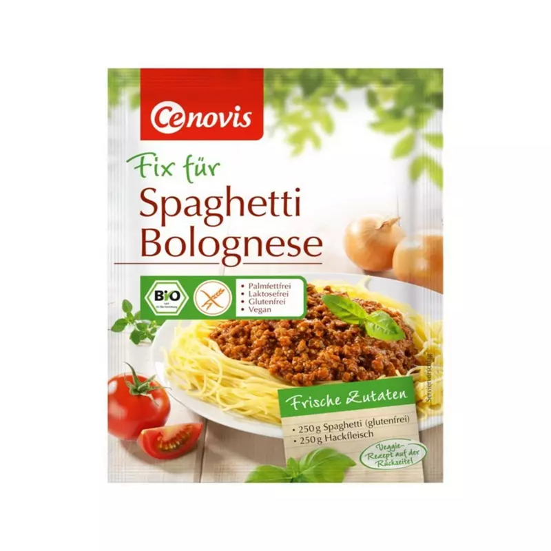 Mix Bio pentru spaghete Bolognese, 40 g, Cenovis