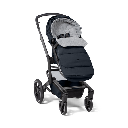 Pachet Carucior Joolz Aer+, cu sac pentru carucior si protectie de ploaie, Navy Blue, Joolz 675839