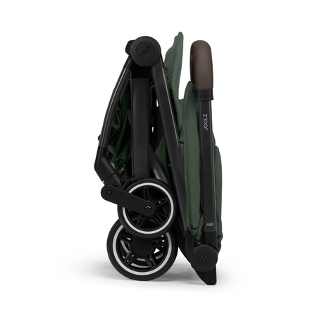 Pachet Carucior Joolz Aer+, cu sac pentru carucior si protectie de ploaie, Forest Green, Joolz 675935