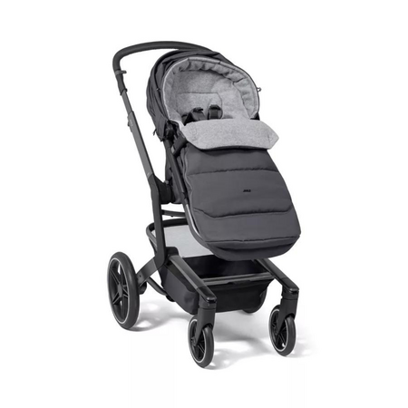 Pachet Carucior Joolz Aer+, cu sac pentru carucior si protectie de ploaie, Stone Grey, Joolz 675847