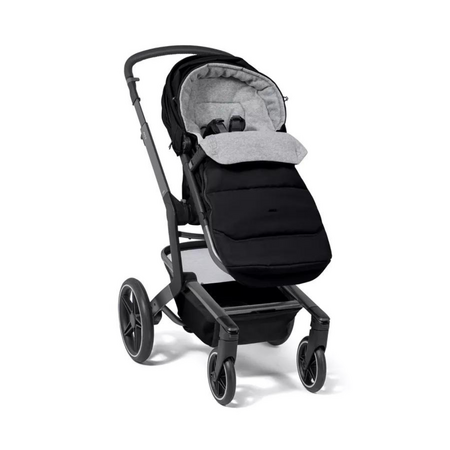 Pachet Carucior Joolz Aer+, cu sac pentru carucior si protectie de ploaie, Space Black, Joolz 675887