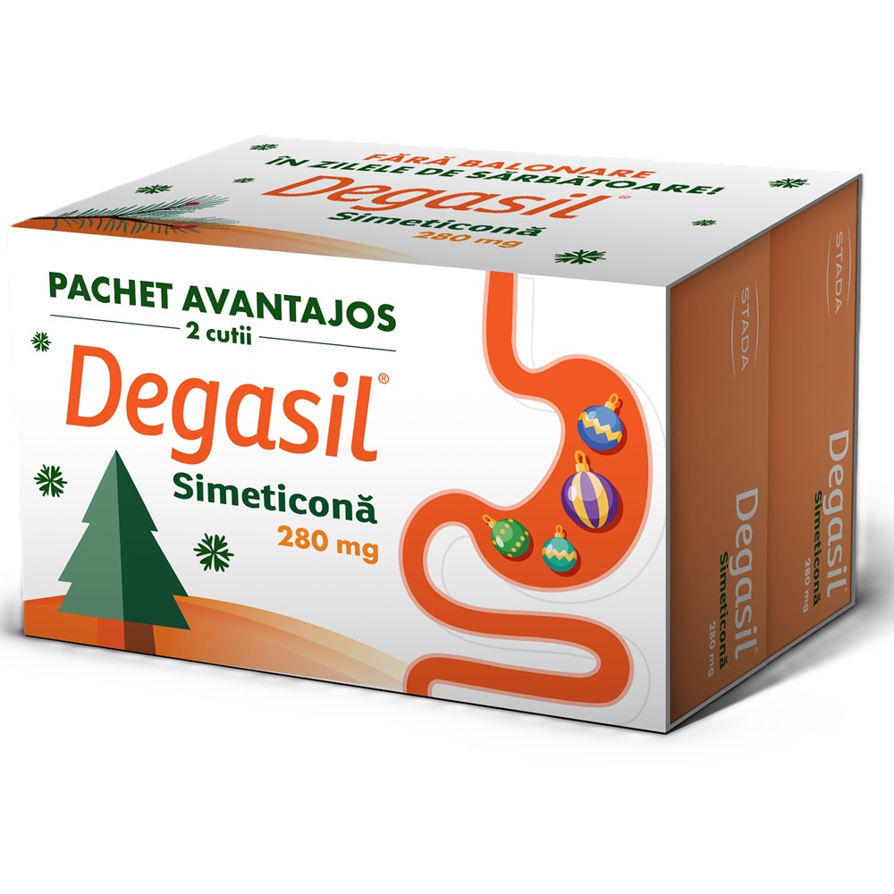 Pachet Degasil, 2 x 32 capsule, Walmark