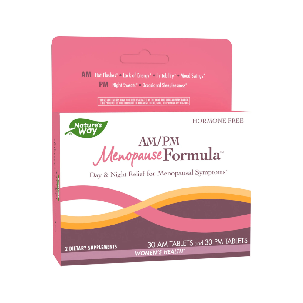 AM/PM Menopause Formula Nature's Way, 60 tablete, Secom