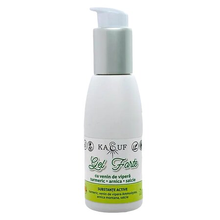 Gel forte cu venin de vipera, 100 ml, Kasuf