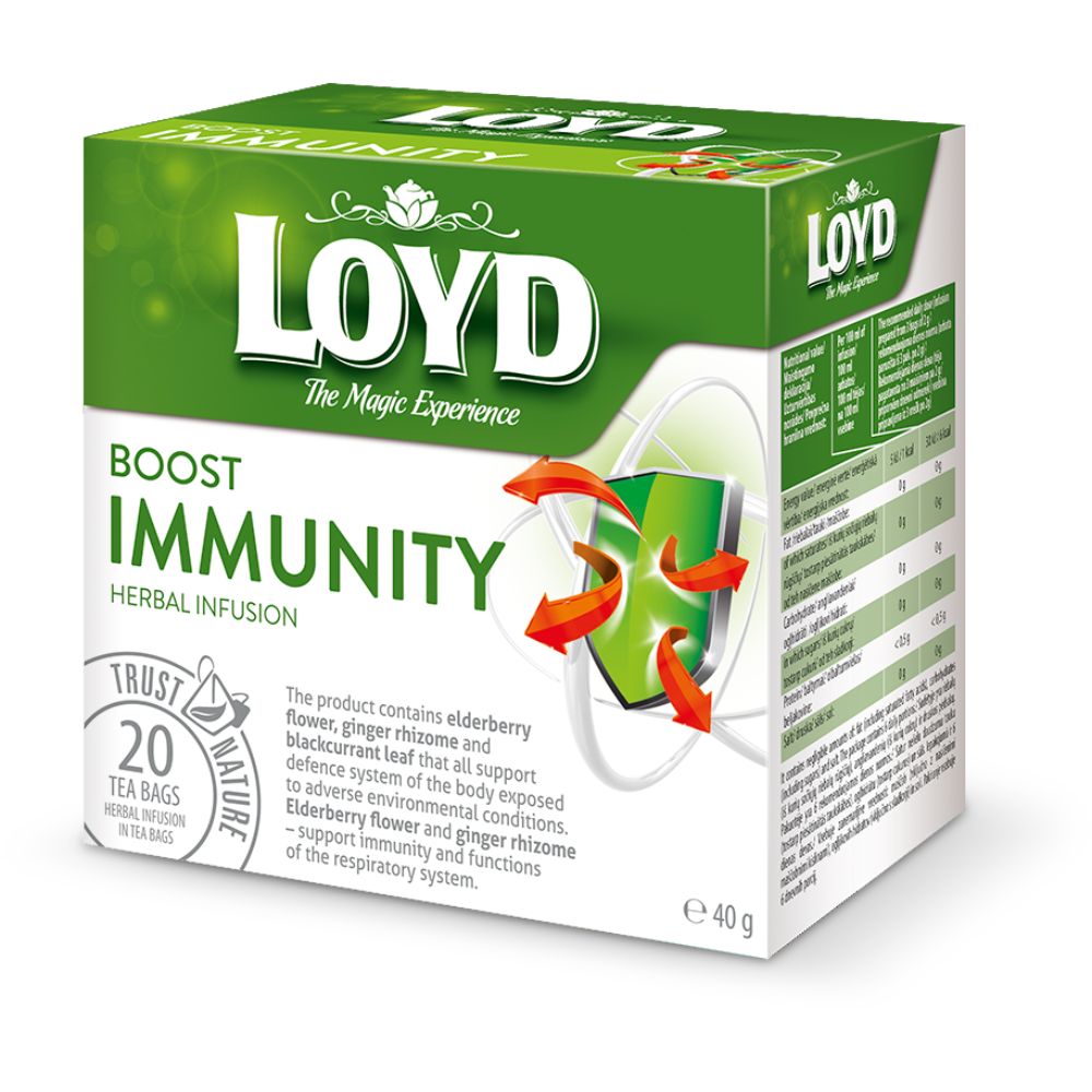 Ceai Boost Immunity, 20 plicuri, Loyd