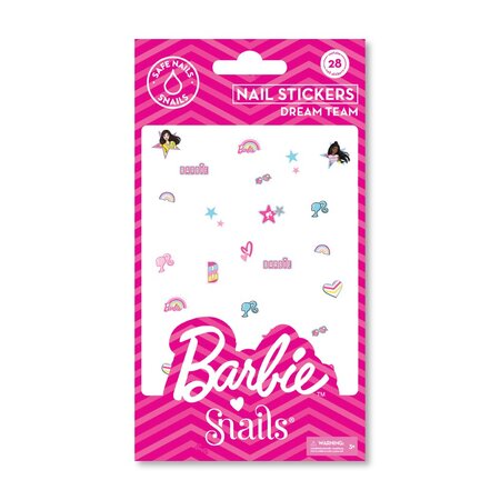 Stickere pentru unghii Barbie Dream Team, Snails