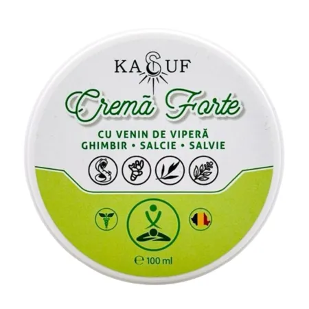 Crema forte cu venin de vipera, 100 ml, Kasuf