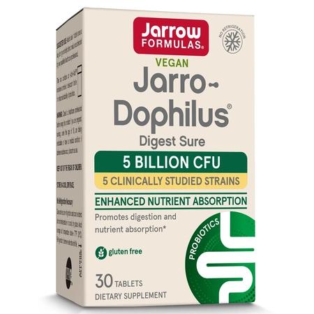 Jarro-Dophilus Digest Sure Jarrow Formulas, 30 tablete, Secom