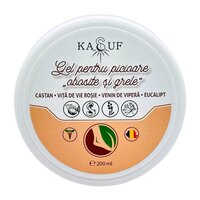 Gel pentru picioare obosite si grele, 200 g, Kasuf