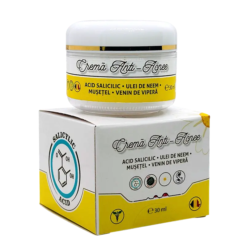 Crema anti acnee, 30 ml, Kasuf