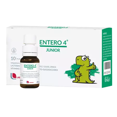 Entero 4 Junior, 10 monodoze x 8 ml, Laborest