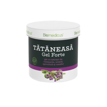 Gel tataneasa forte, 250 ml, Biomedicus