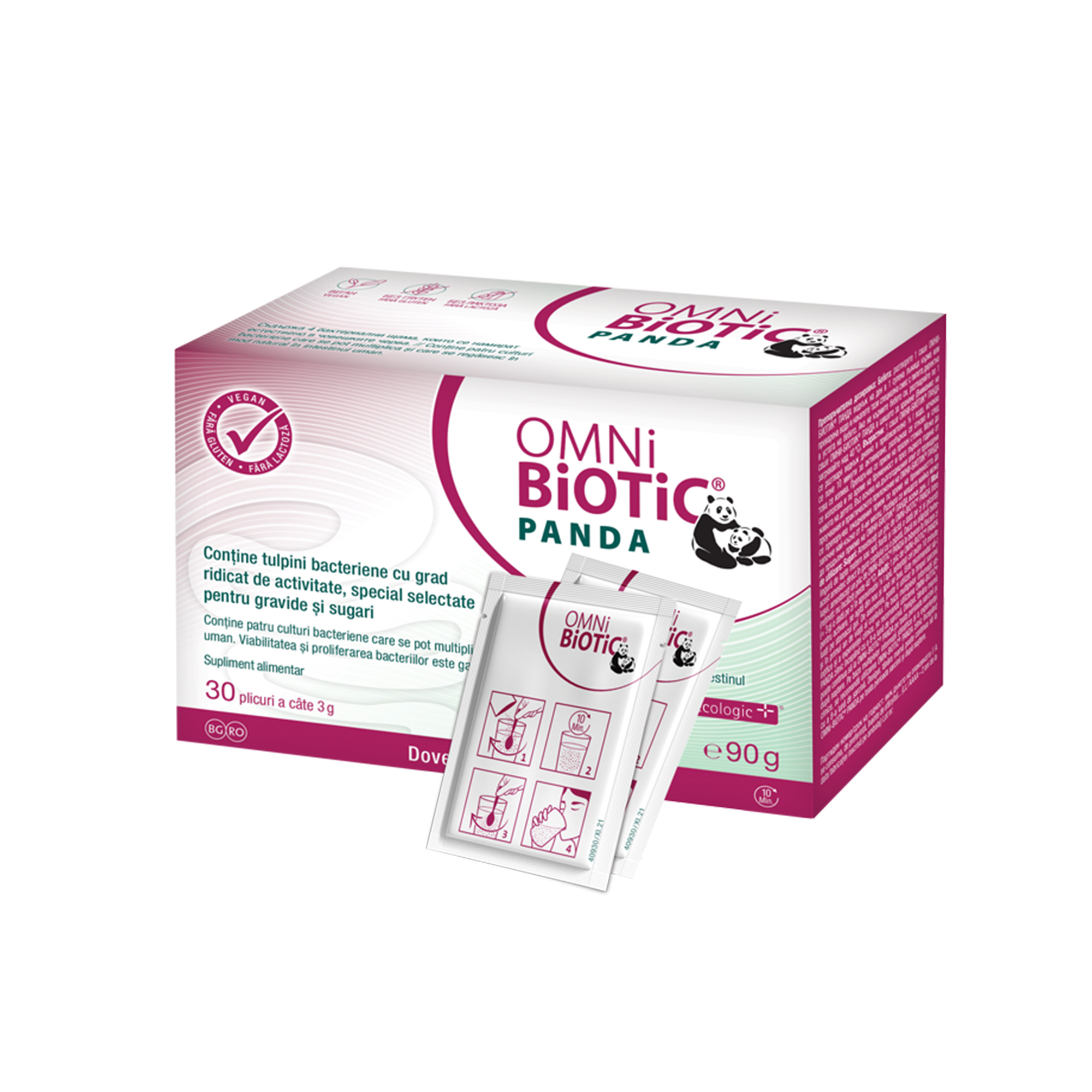 Omnibiotic Panda, 30 plicuri, Institut Allergosan
