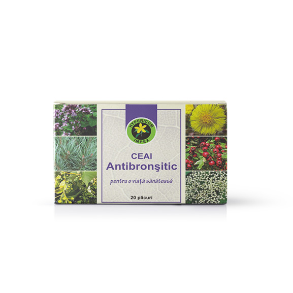 Ceai antibronsic, 20 plicuri, Hypericum