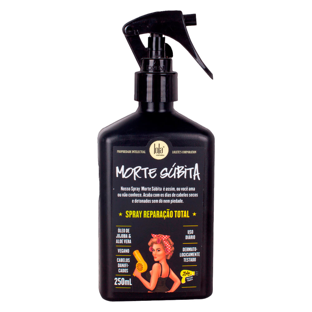 Spray tratament pentru par deterioarat Morte Subita, 250 ml, Lola Cosmetics