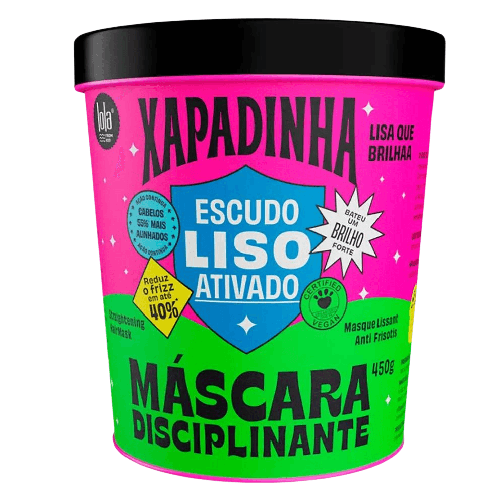 Masca de par anti-frizz Xapadinha, 450 g