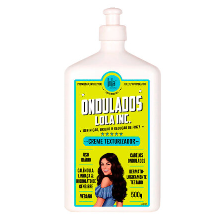 Crema de par texturizanta Ondulados, 500 ml, Lola Cosmetics