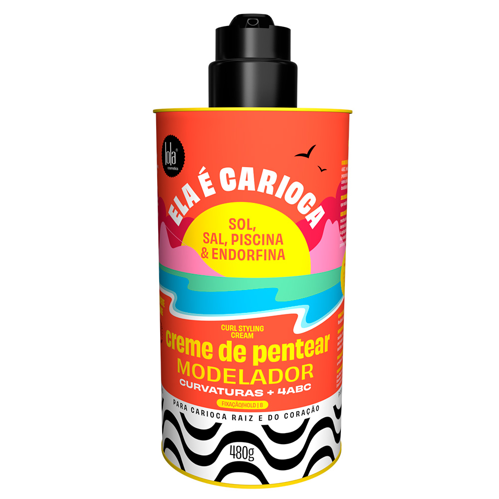 Crema de par modelatoare Ela e Carioca, 480 g, Lola Cosmetics