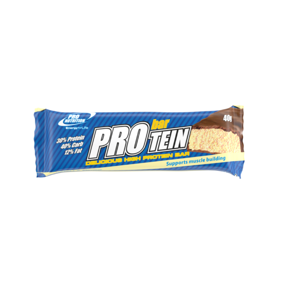 Baton proteic cu aroma de vanilie, 40 g, Pro Nutrition