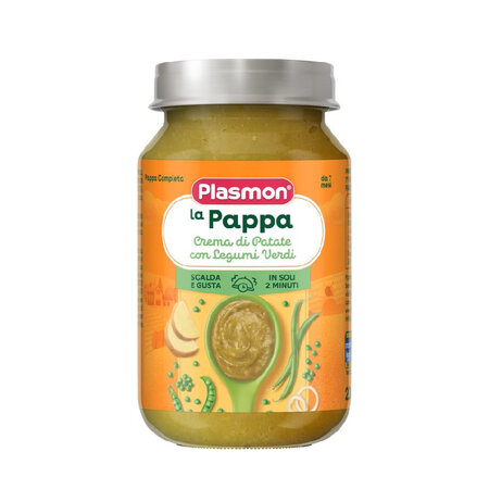 PLASMON MASA COMPLETA CARTOFI+LEGUME VERZI 200 GR